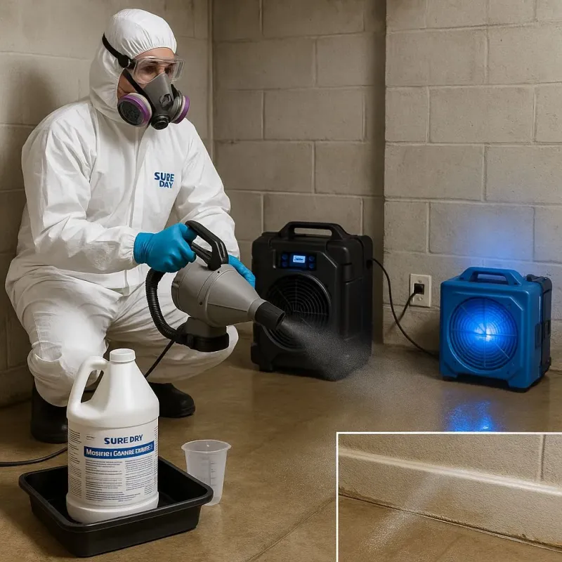 Sanitization and Odor Removal process in Trabuco Canyon, CA